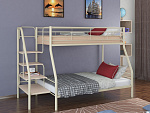 Кровать двухъярусная «Толедо 1» (Слоновая кость -  - Дуб молочный)