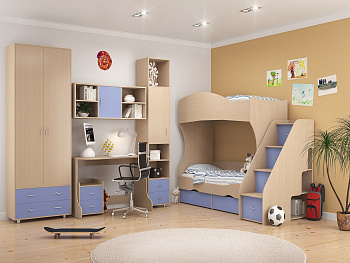 Детская комната ДЕЛЬТА Композиция  4