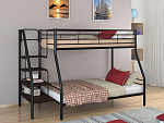 Кровать двухъярусная «Толедо 1» (Черный -  - Венге)