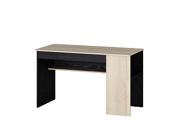 Стол письменный ДЕЛЬТА Лофт 15.11 Black левый